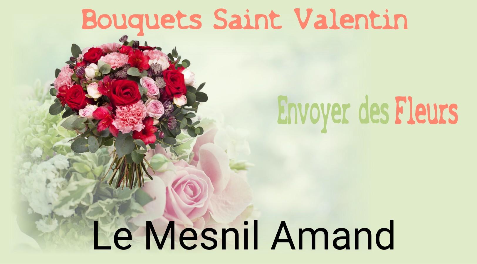 Roses de Saint-Valentin livrées à Le Mesnil-Amand